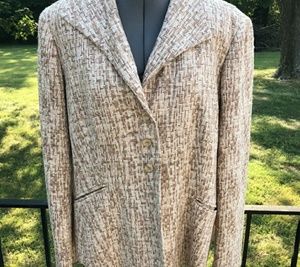 Classic Talbot's Pastel Tweed Blazer